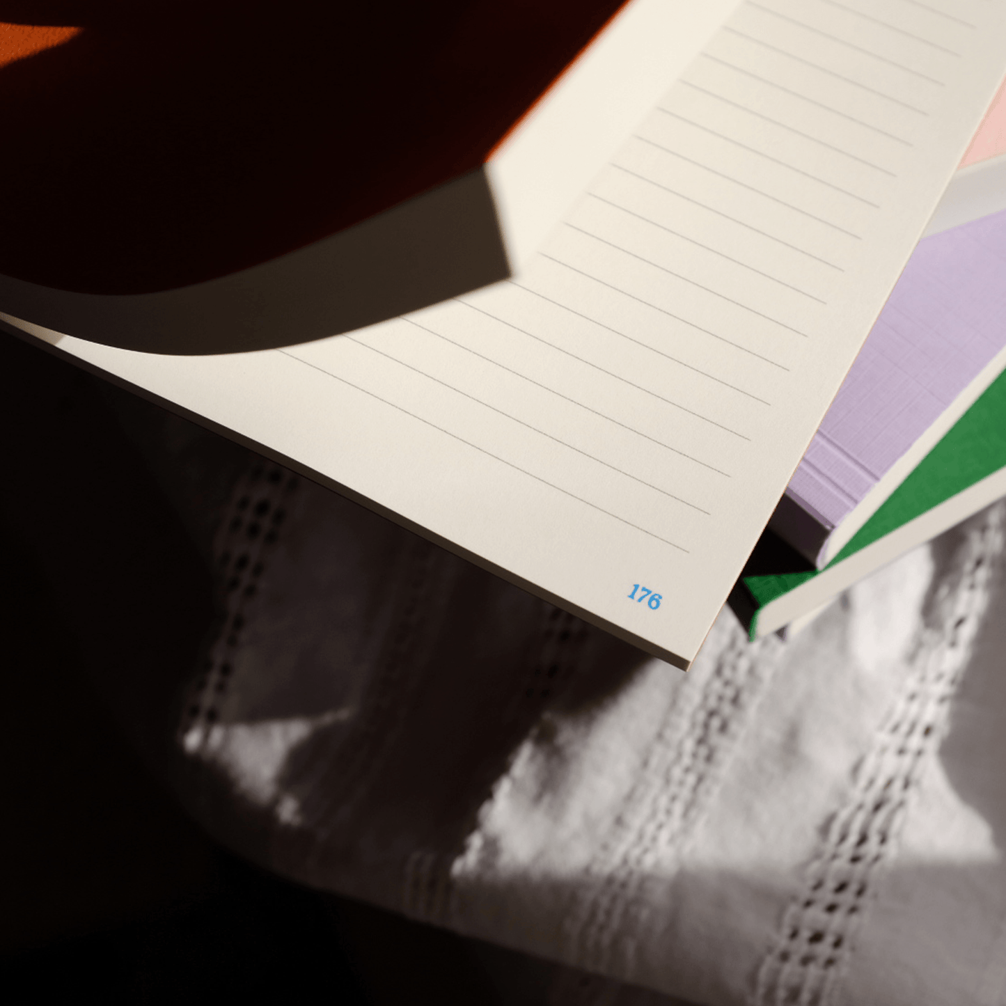 Notebook pages
