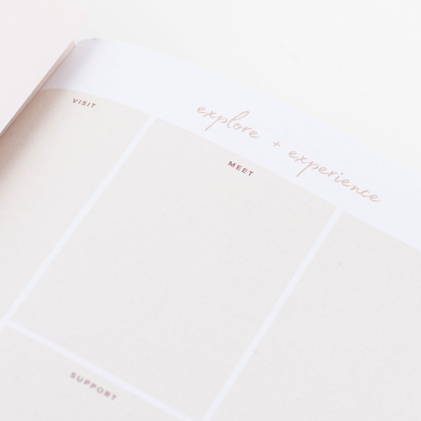 Undated Weekly Planner - Cayenne