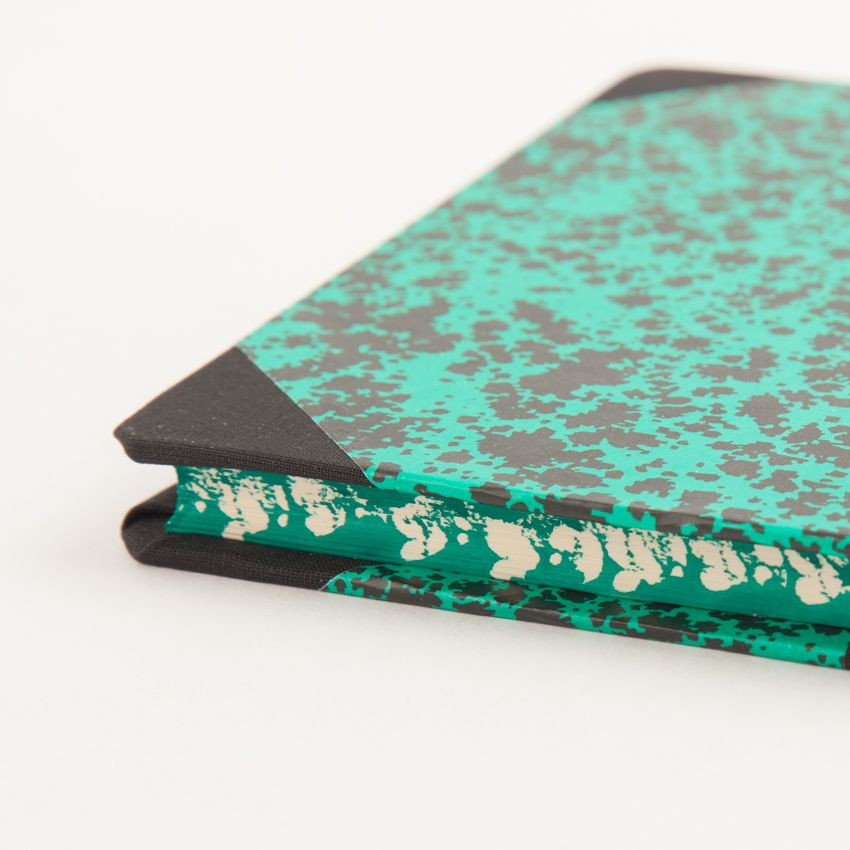 Green Cloud Print Notebook