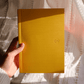 Yellow Notebook with Emboss