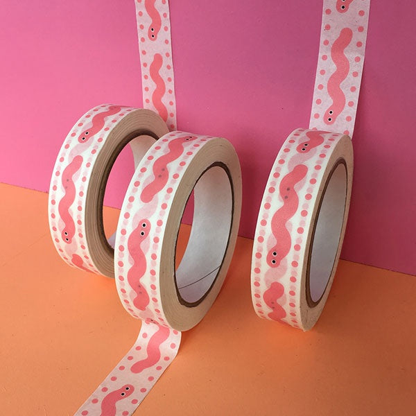 Washi Tape Bundle - Worms & Bees