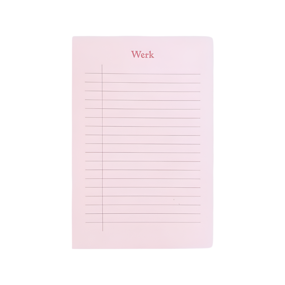 The Werk Block - Misty Pink