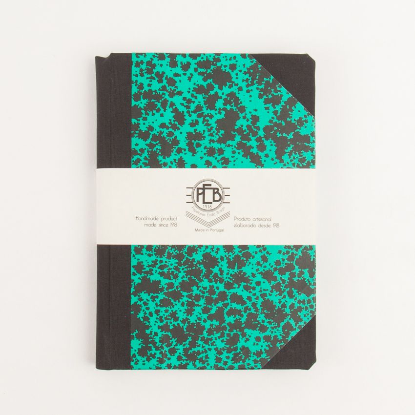 Colour Cloud A6 Notebook - Green